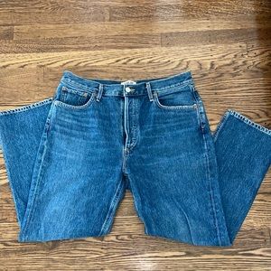 Agolde Riley high rise jeans